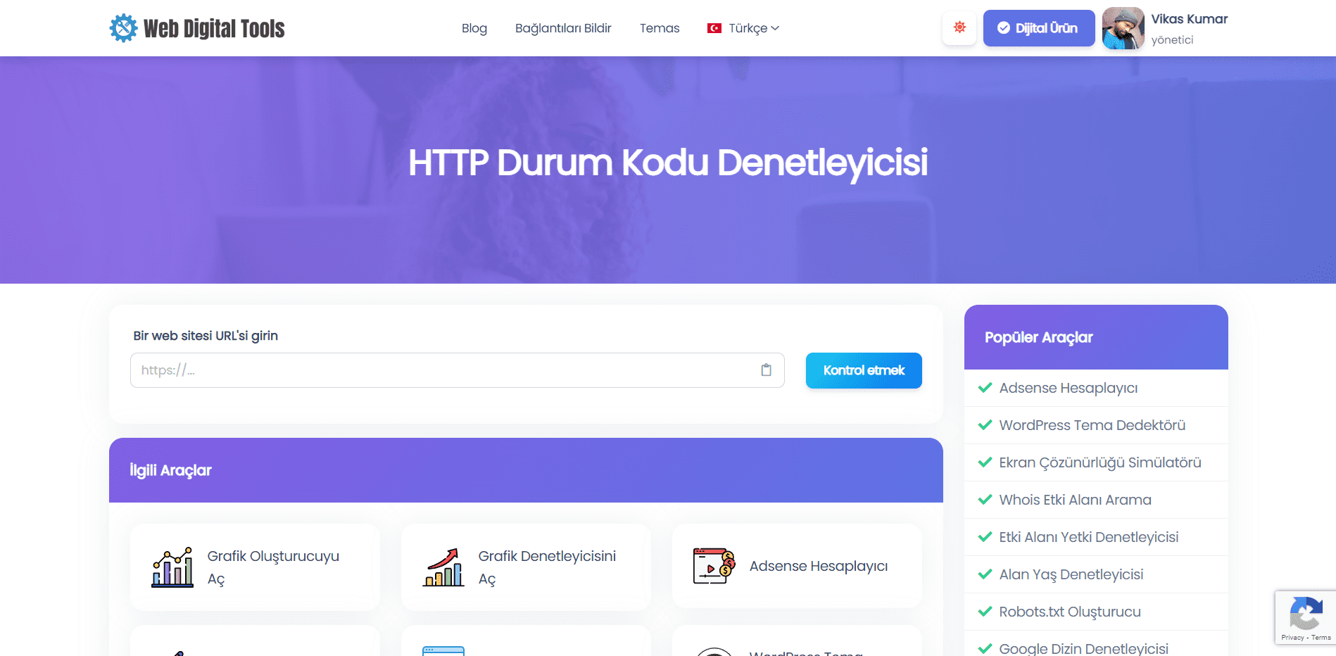 HTTP Durum Kodu Denetleyicisi