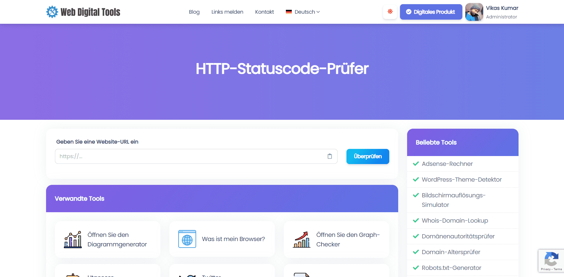HTTP-Statuscode-Prüfer