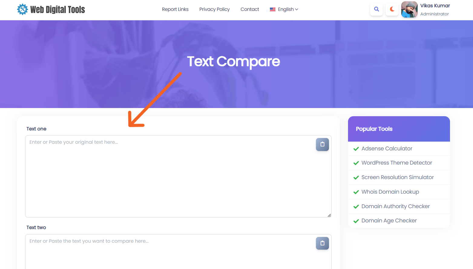 text-compare-en